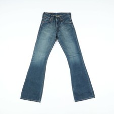 Jeans Levis Levi's 516 Flare Bootcut Usato (Cod.B516) W26 L34 Vita Alta Donna