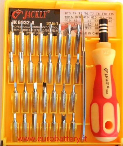 Kit cacciaviti pcs torx t3 - kit,