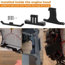 Set montaggio corpo senza clip nero per piattaforma assiale SCX10 III con corpo CJ-7