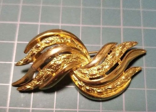 Spilla vintage oro design - spilla,