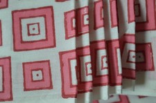 Tessuto stampato a blocchi a