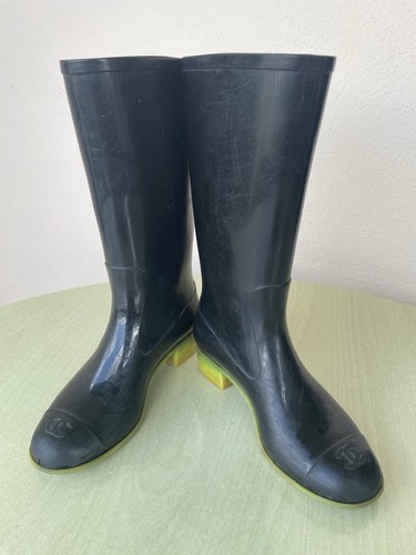 Stivali pioggia chanel - pioggia,