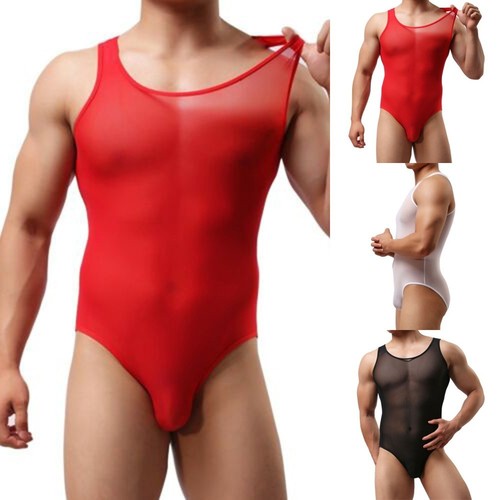 Body uomo spandex elegante