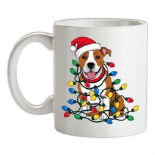 Staffordshire Bull Terrier - Ceramica Mug - Natale Peluche Cane Cucciolo Animali
