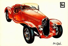 FIAT BALILLA 1935 CARTOLINA DA