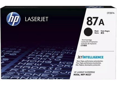 Toner 87a cf287a nero per - hp,