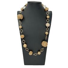 Collana Lunga Palline Strass