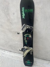 Tavola Snowboard  Nidecker HIGHWAY 54-Natural Design con attacchi