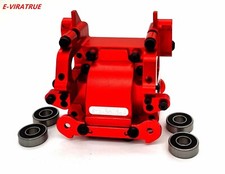 Paratia anteriore/posteriore E-VIRATRUE 7075Alu per Savage XL / Savage FLUX rosso 1 pz