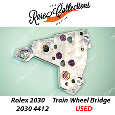 USED Usato Rolex 2030 4412 Train Wheel Bridge Platina Ponte Treno Ruote Ruotismo