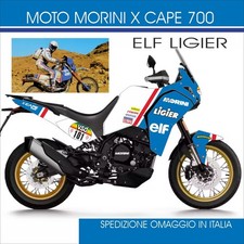 Moto Morini X cape 700 ADESIVI LIGIER  ELF  in KRISTAL