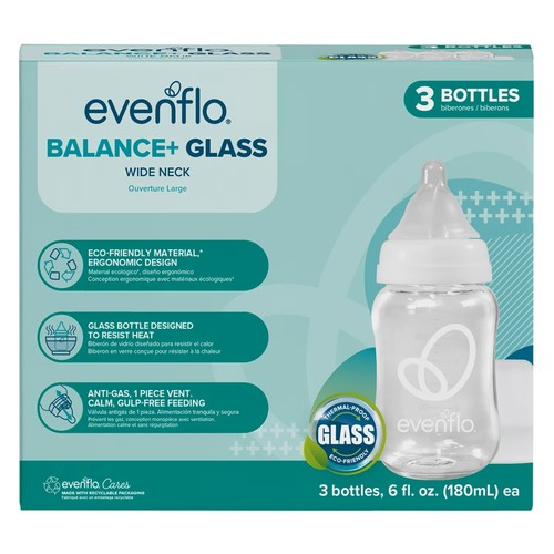 Evenflo balance wide neck - evenflo, wide-neck