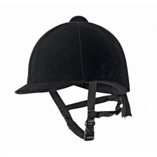 CAP DA EQUITAZIONE IN VELLUTO