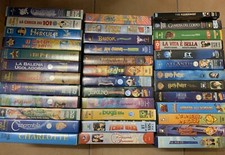 Cassette vhs originali migliori cartoni e film