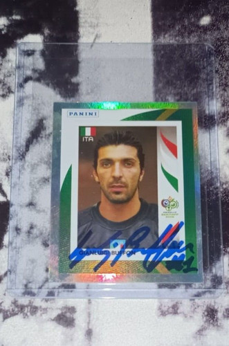 Autografo gigi buffon panini - autografo,