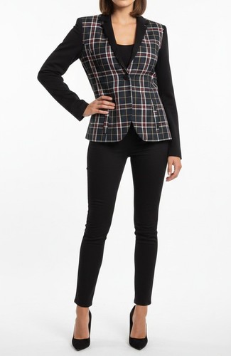 Blazer donna quadri - blazer,