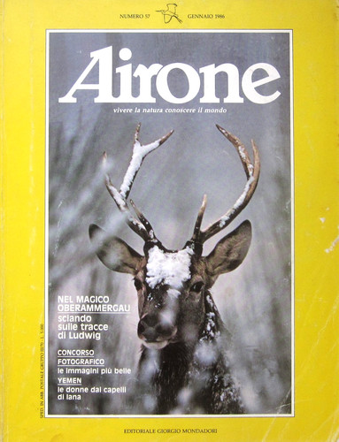 Rivista airone gennaio 1986 - -,