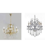 Lampadario Soffitto 5 Bracci A