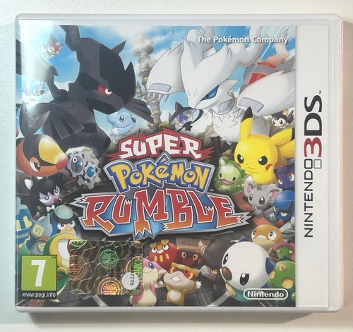 Super pokemon rumble 3ds - super,