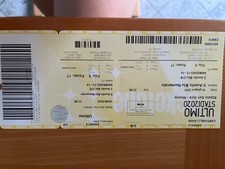 biglietto ULTIMO concerto di Milano 23 luglio 2022 stadio San Siro II anello blu