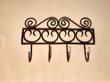 ATTACCAPANNI FERRO BATTUTO