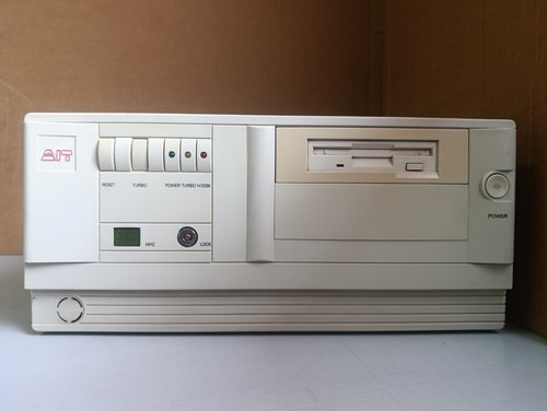 Ordenador vintage ait 486dx - ordenador,