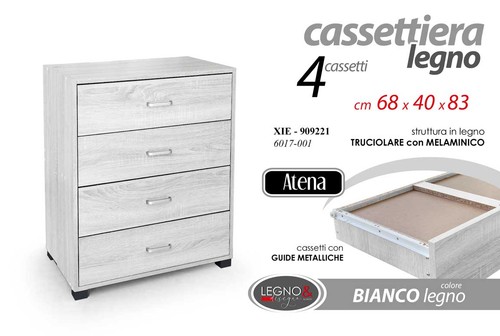 Cassettiera moderna cassetti - cassettiera,