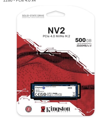 Ssd kingston a2000 nvme pcie - ssd,