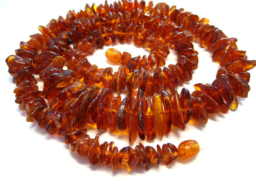 Collana vera ambra cognac - vera,