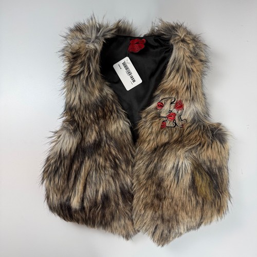 Gilet biker pelliccia vegan