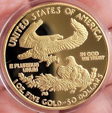 Moneta 1 Oz 1 grammo d'oro 24 kt