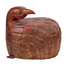 Scultura uccellino giapponese