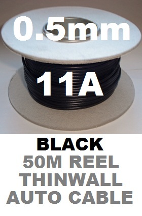 50m avvolgicavo auto 5mm 12v - 50m,