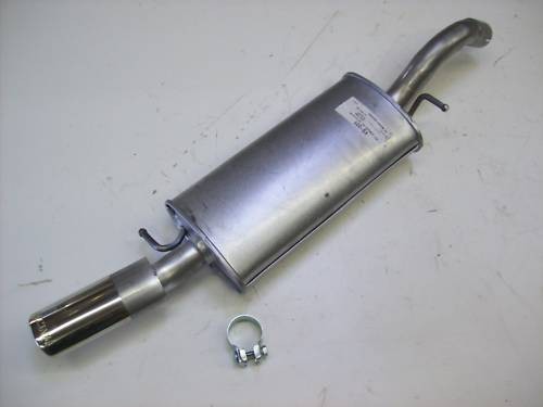 Silenziatore scarico con
