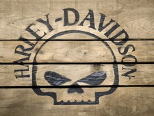 Cassa harley davidson legno - cassa,