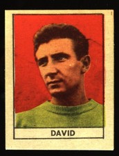 Figurina Stella Calcio mondiali 1962 David