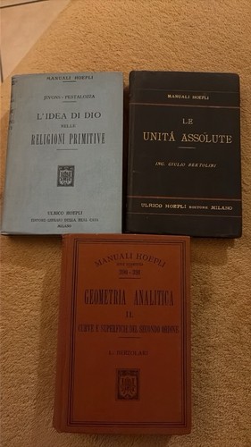 Libri antichi dei - primi, del