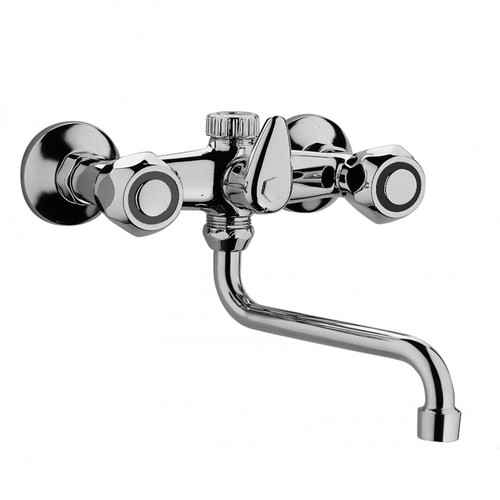 Rubinetto parete con attacco - parete,