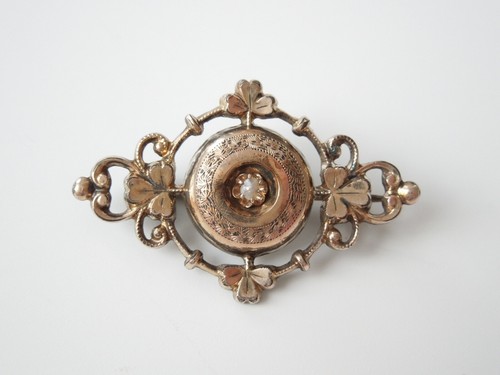 Spilla antico placcato - spilla,