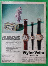 WYLER VETTA INCAFLEX OROLOGIO