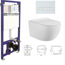 WC sospeso set completo