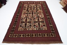Tappeto Sumak Kilim rosso