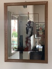 specchio VOGUE vintage con ragazza di colore   54x39,5cm originale - raro