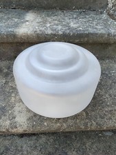 Lampada Opalina Lampadario Ricambio Modernariato Vintage Paralume Illuminazione 