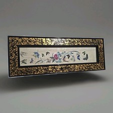 Quadro Ricamo di Seta Cinese