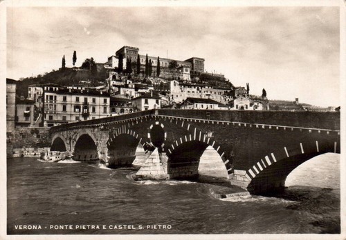 Verona ponte pietra castel - verona,