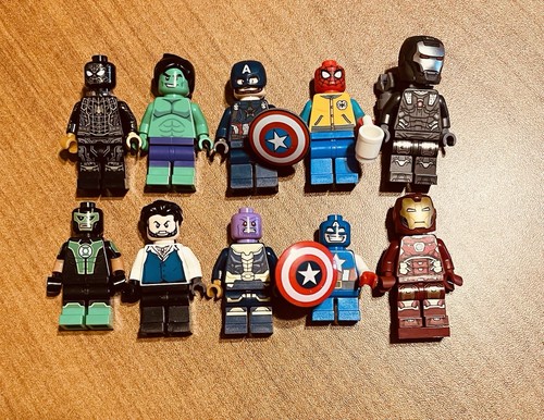 Lego super heroes minifigures - lego,