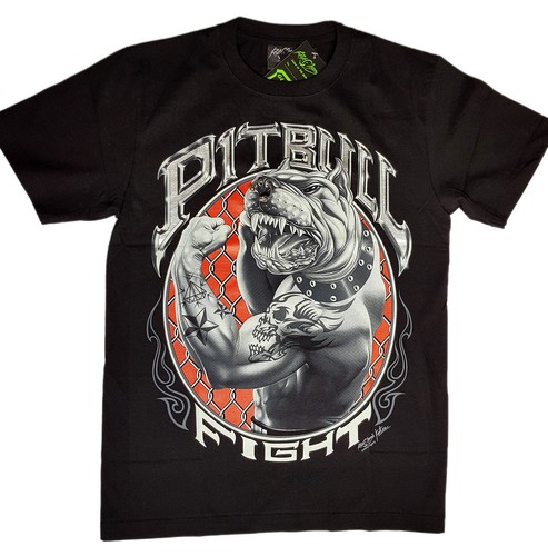 Shirt pitbull fight - 3d,