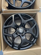 4 CERCHI IN LEGA ORIGINALI ALFA ROMEO R18 5x110 GIULIA