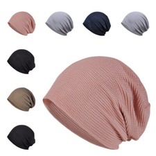 Women Mesh Stretch Beanie Hat